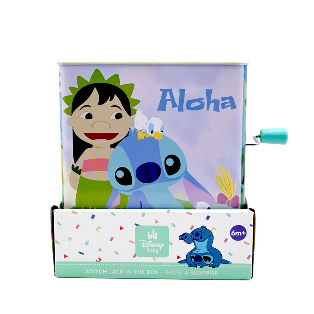 Disney Stitch - Jack-in-the-Box | Activity Toy | Kawaii
