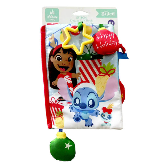 Disney Stitch - Holiday Soft Book | Soft Toy | Kawaii