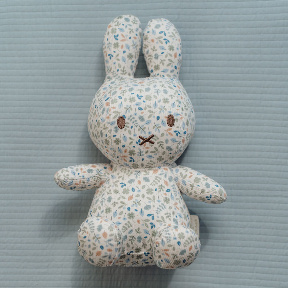 Miffy Lucky Leaves All Over Print Plush | Medium | Soft Toy | Kawaii