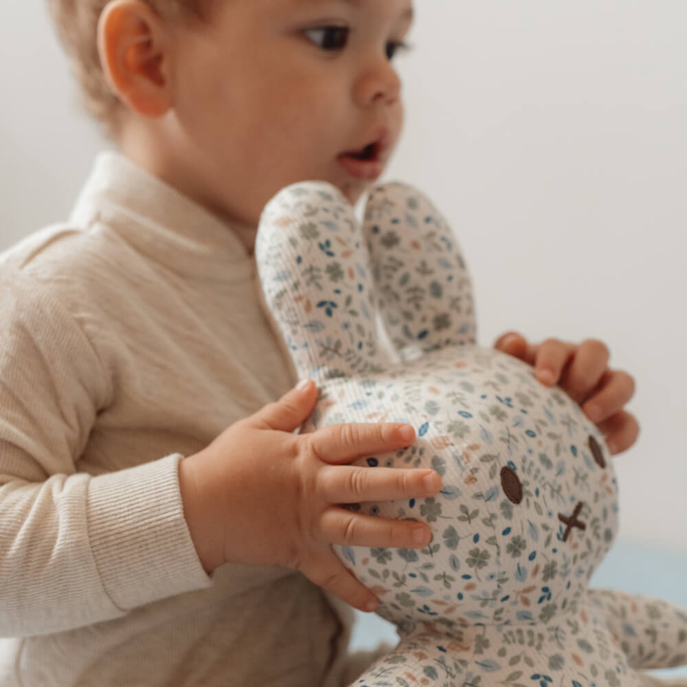 Miffy Lucky Leaves All Over Print Plush | Medium | Soft Toy | Kawaii