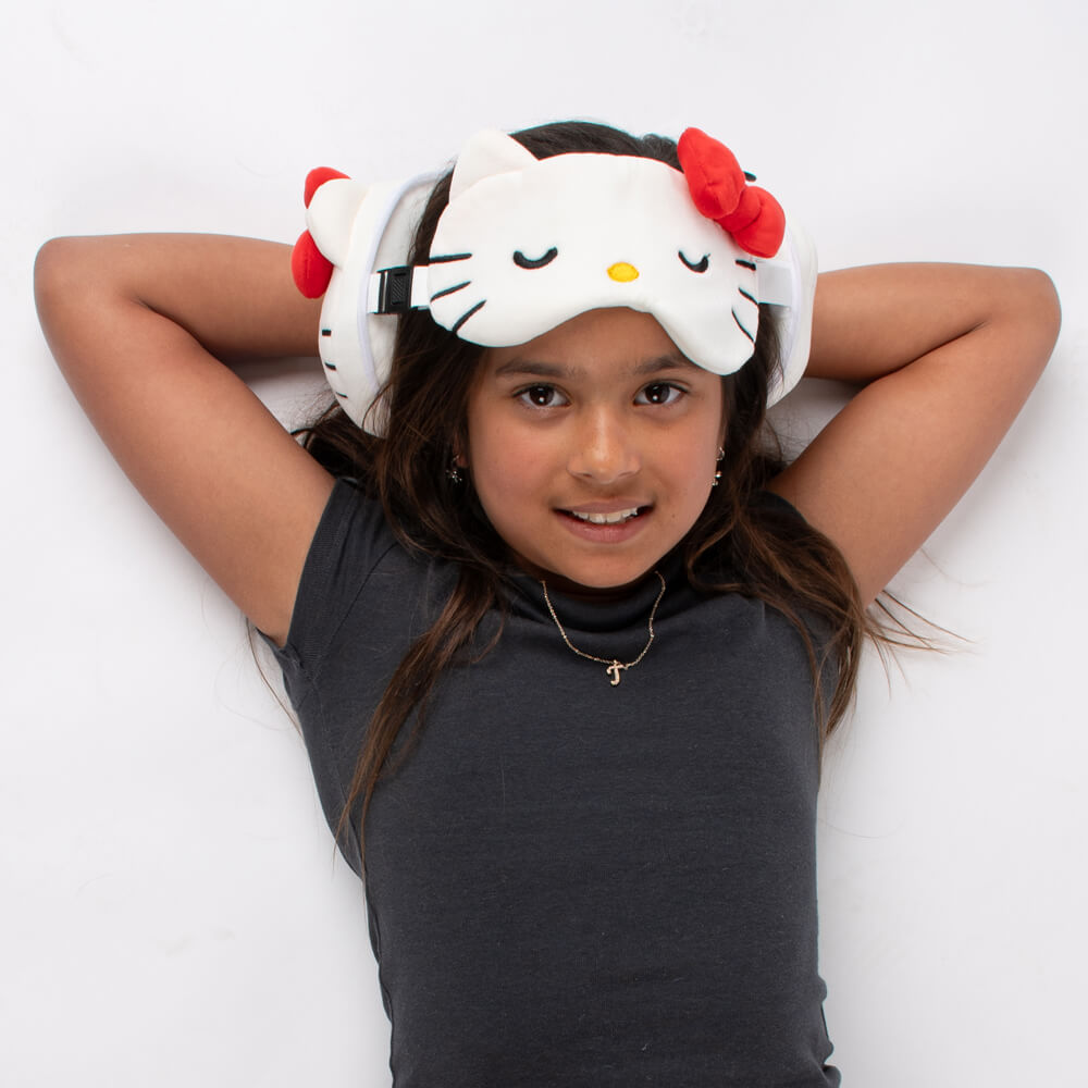Hello Kitty Travel Pillow & Eye Mask Set | Relaxeazzz | Travel | Kawaii