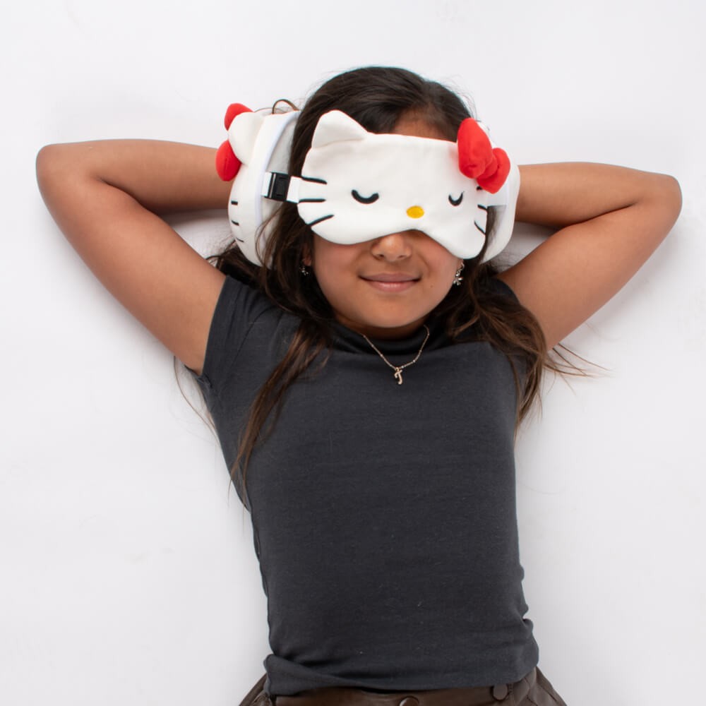 Hello Kitty Travel Pillow & Eye Mask Set | Relaxeazzz | Travel | Kawaii