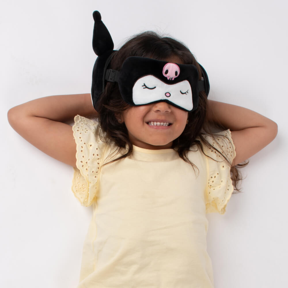 Kuromi Travel Pillow & Mask Set | Relaxeazzz | Travel | Kawaii