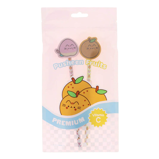 Pusheen Pencil Set | Fruits | Stationery | Kawaii