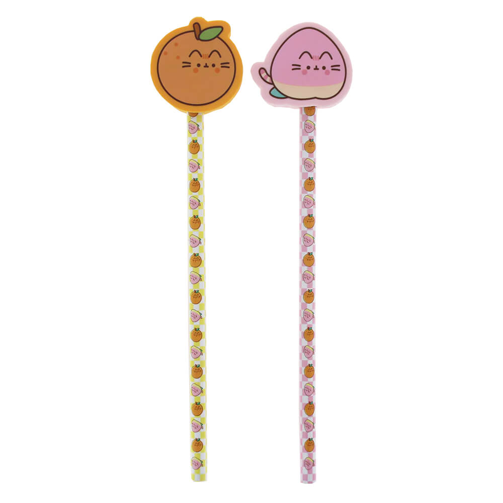 Pusheen Pencil Set | Fruits | Stationery | Kawaii