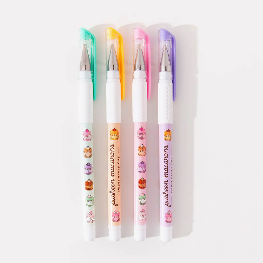 Pusheen Gel Pen Set | Sweets | Stationery | Kawaii