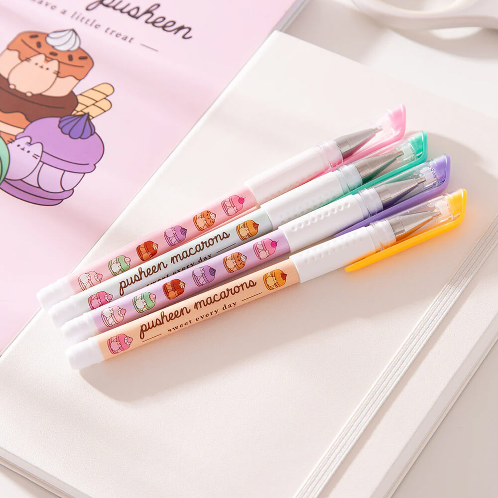Pusheen Gel Pen Set | Sweets | Stationery | Kawaii