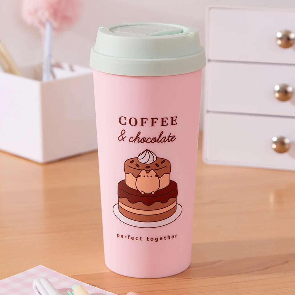 Pusheen Travel Mug | Sweets | Tableware | Kawaii