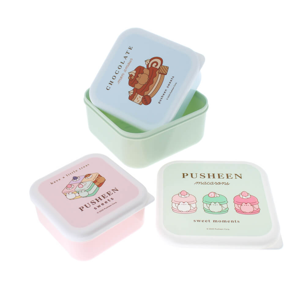 Pusheen Storage Pots | Sweets | Accessories | Kawaii
