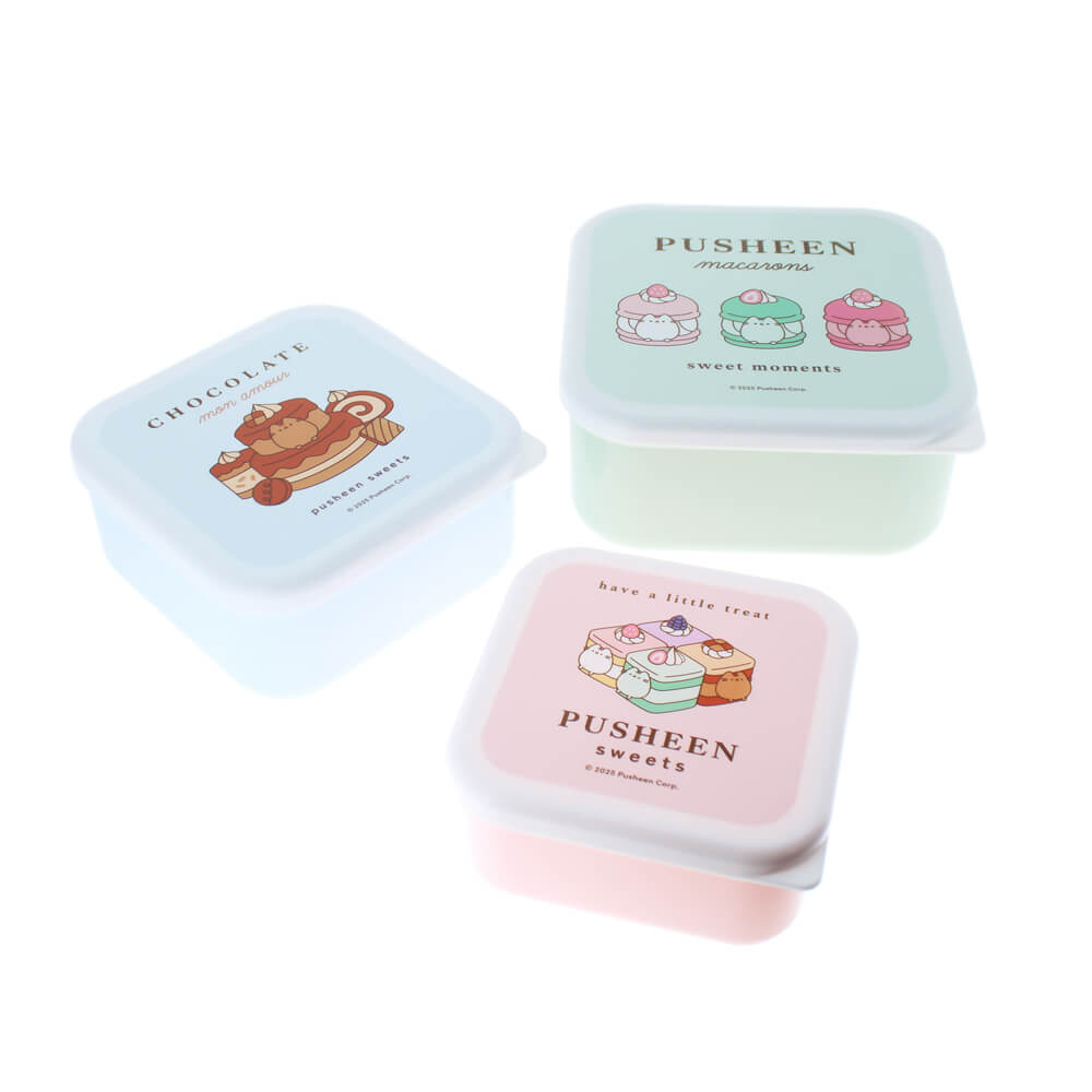 Pusheen Storage Pots | Sweets | Accessories | Kawaii