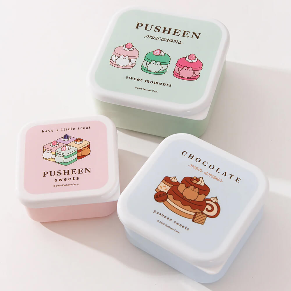 Pusheen Storage Pots | Sweets | Accessories | Kawaii