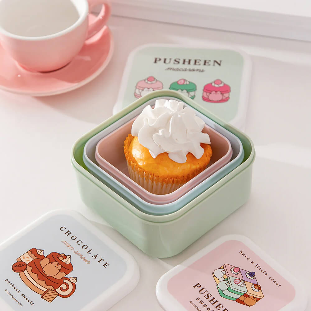 Pusheen Storage Pots | Sweets | Accessories | Kawaii