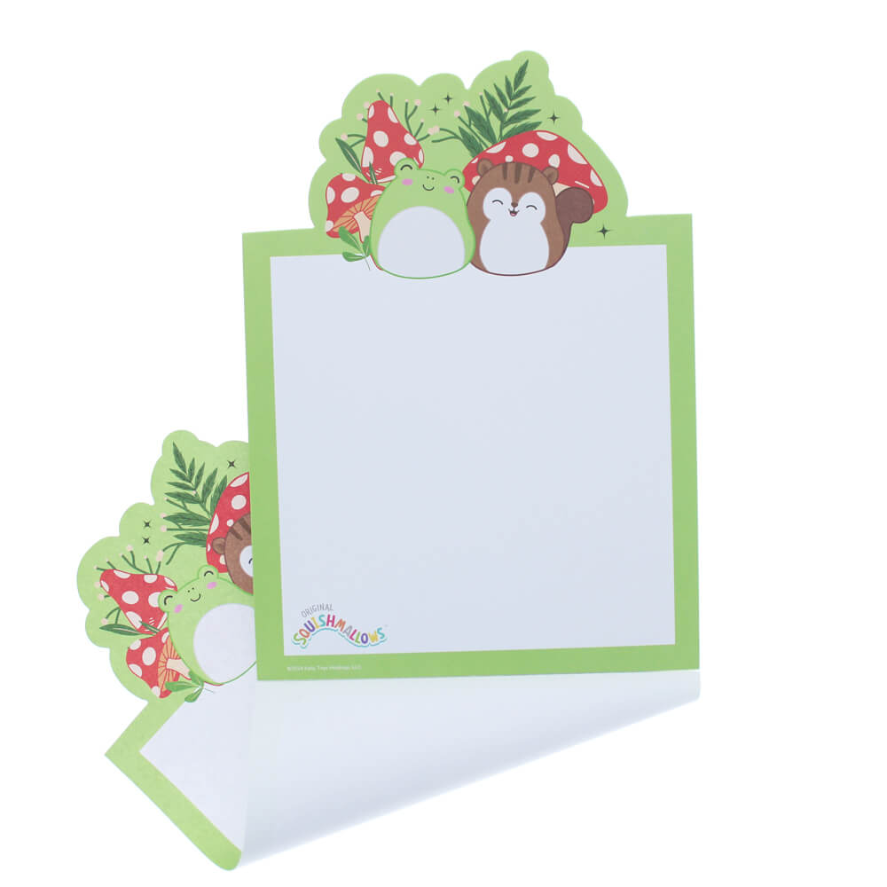 Squishmallows - Die Cut Memo Pad | Cottage Collection | Stationery | Kawaii