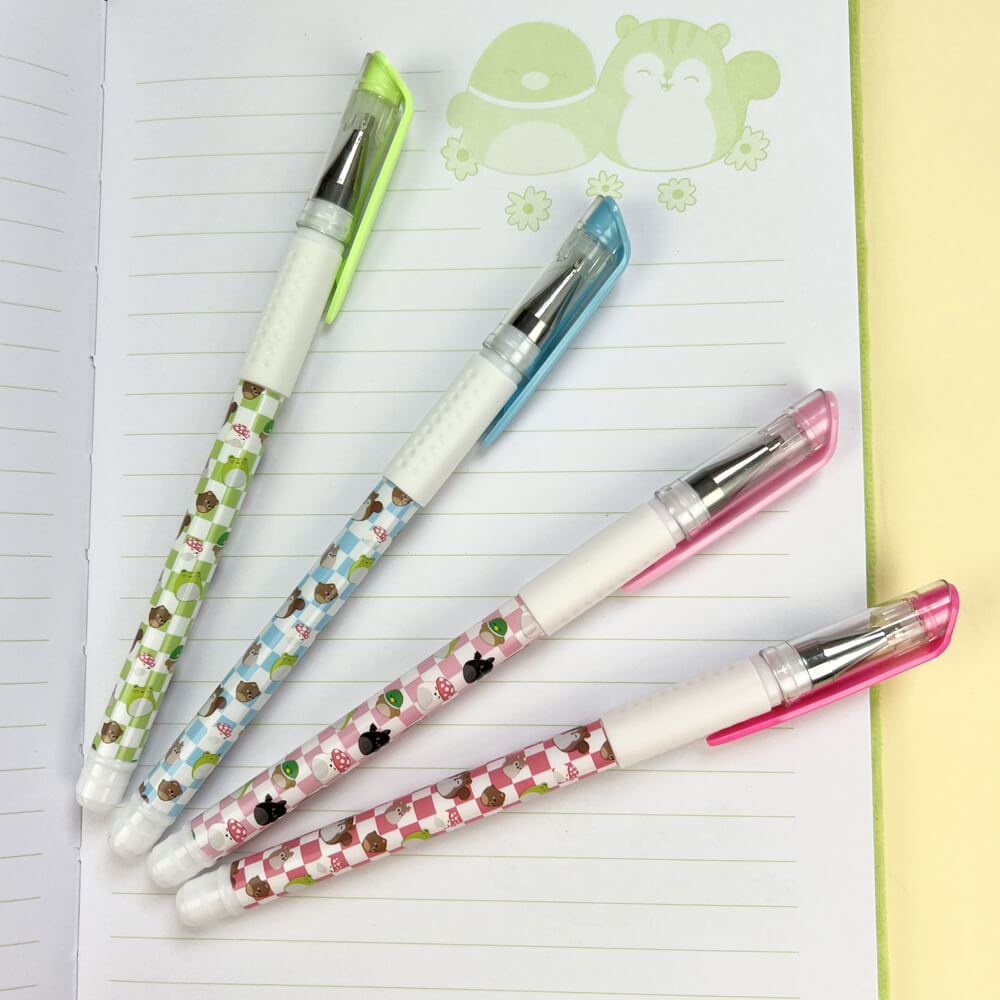Squishmallows - Gel Pen Set | Cottage Collection | Stationery | Kawaii