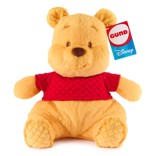 Disney x GUND - Winnie the Pooh Plush | Oh So Snuggly | Soft Toy | Kawaii
