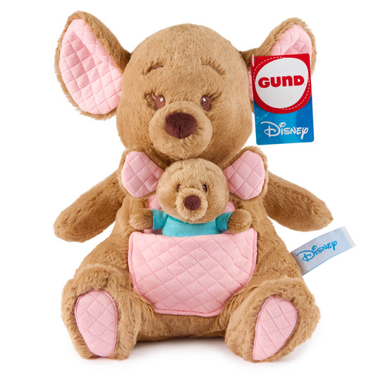 Disney x GUND - Kanga & Roo Plush | Oh So Snuggly | Soft Toy | Kawaii