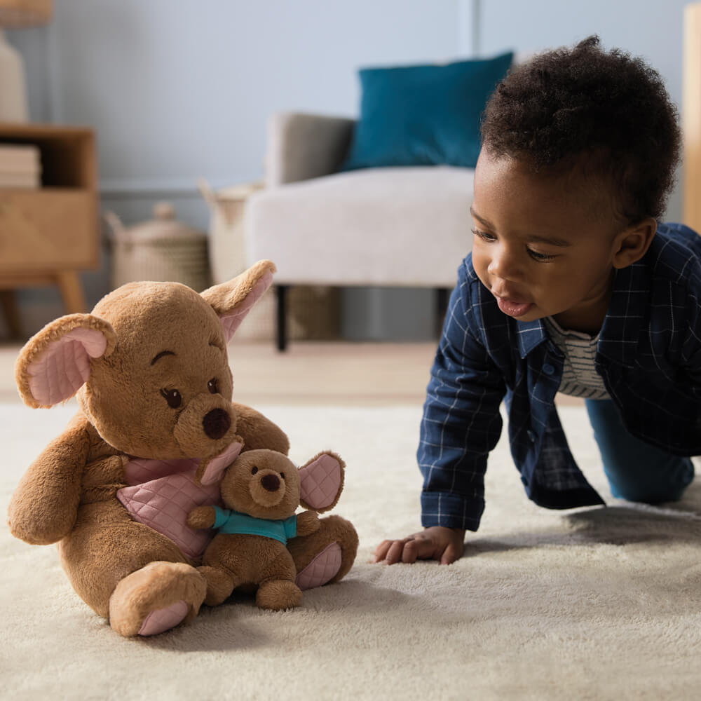 Disney x GUND - Kanga & Roo Plush | Oh So Snuggly | Soft Toy | Kawaii