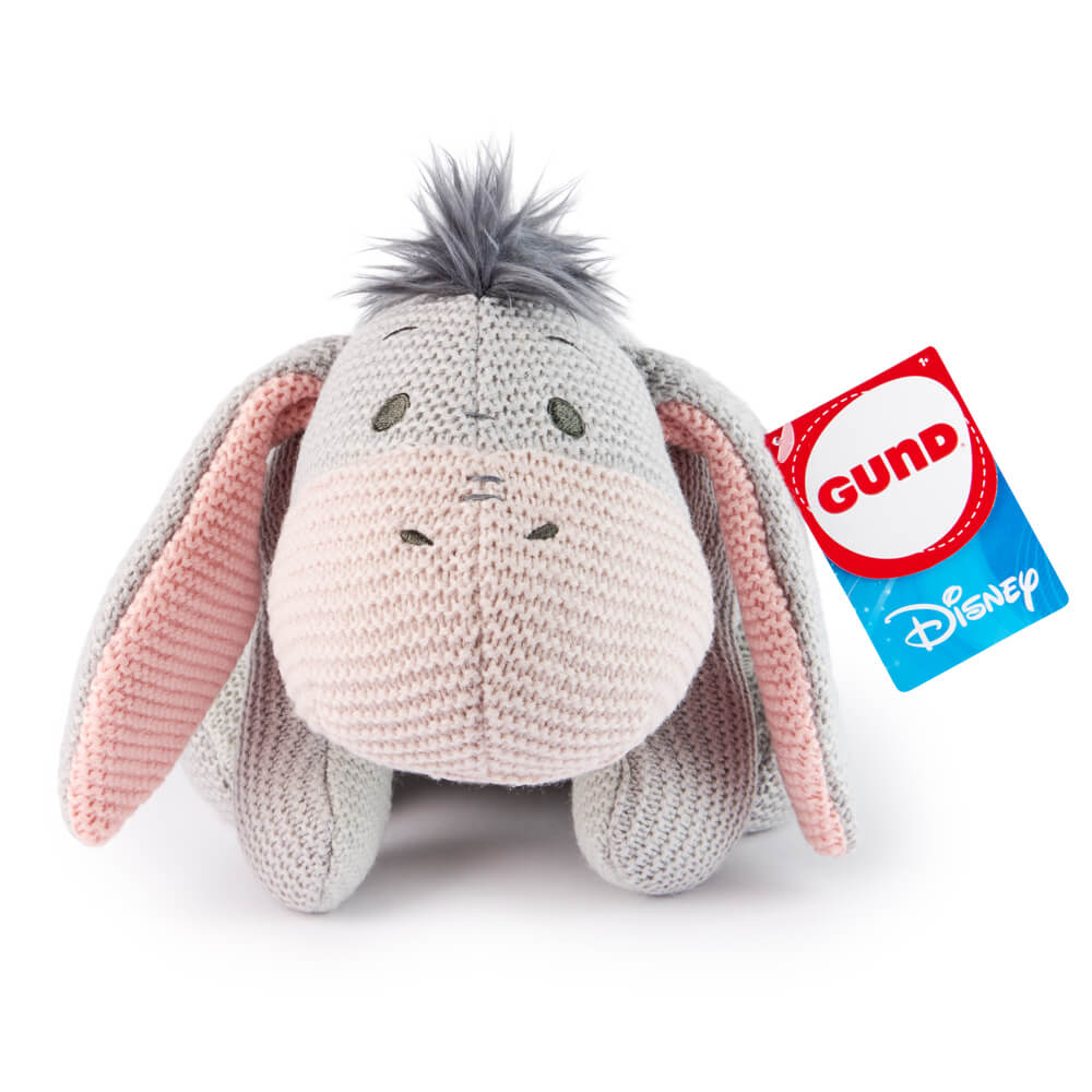 Disney x GUND - Eeyore Plush | Knit | Soft Toy | Kawaii