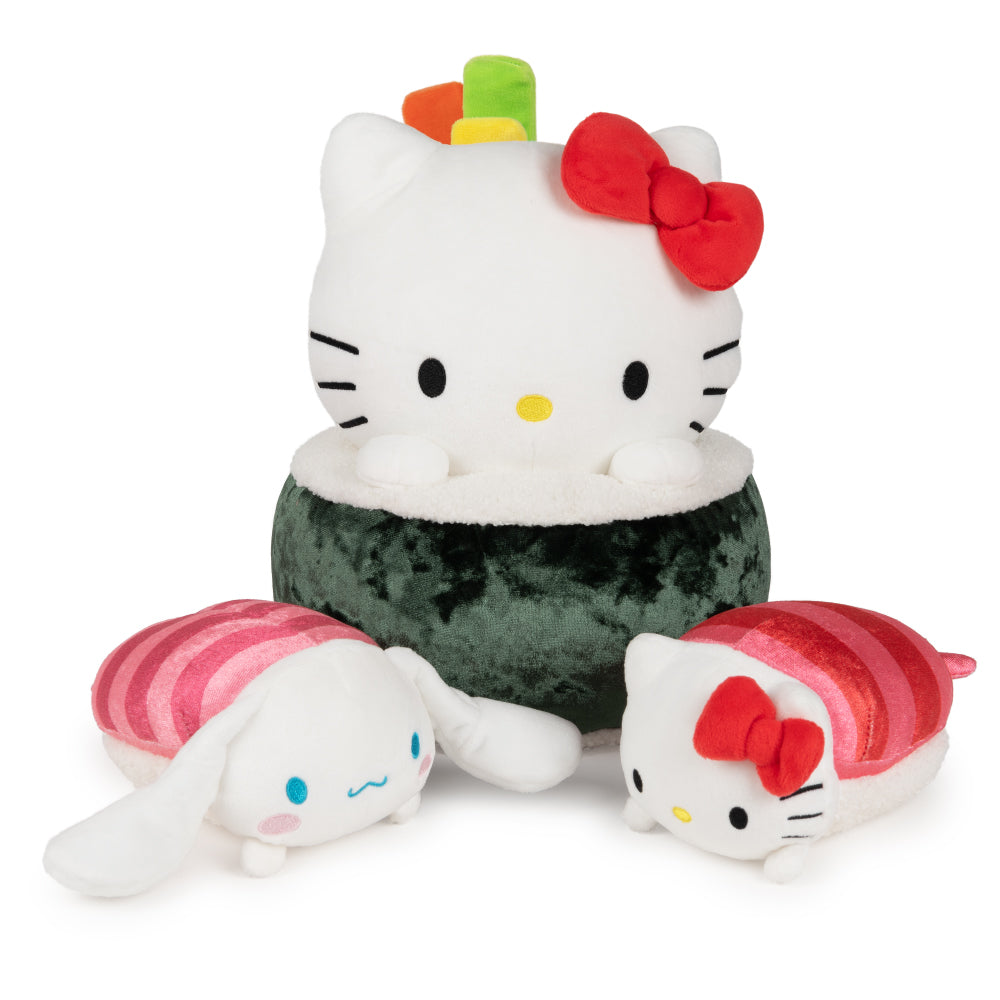 Hello Kitty & Friends - Hello Kitty Sushi Roll Plush | Soft Toy | Kawaii