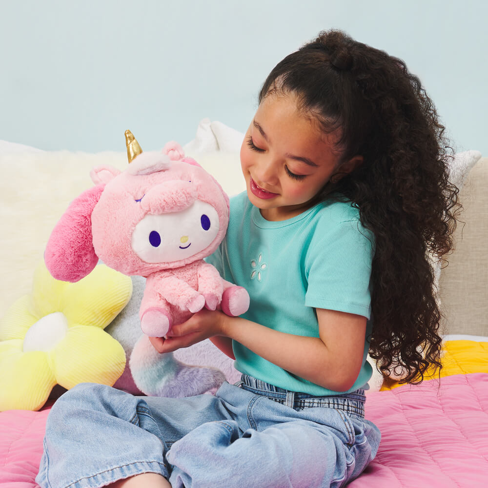 Hello Kitty & Friends - My Melody Unicorn Plush | Soft Toy | Kawaii