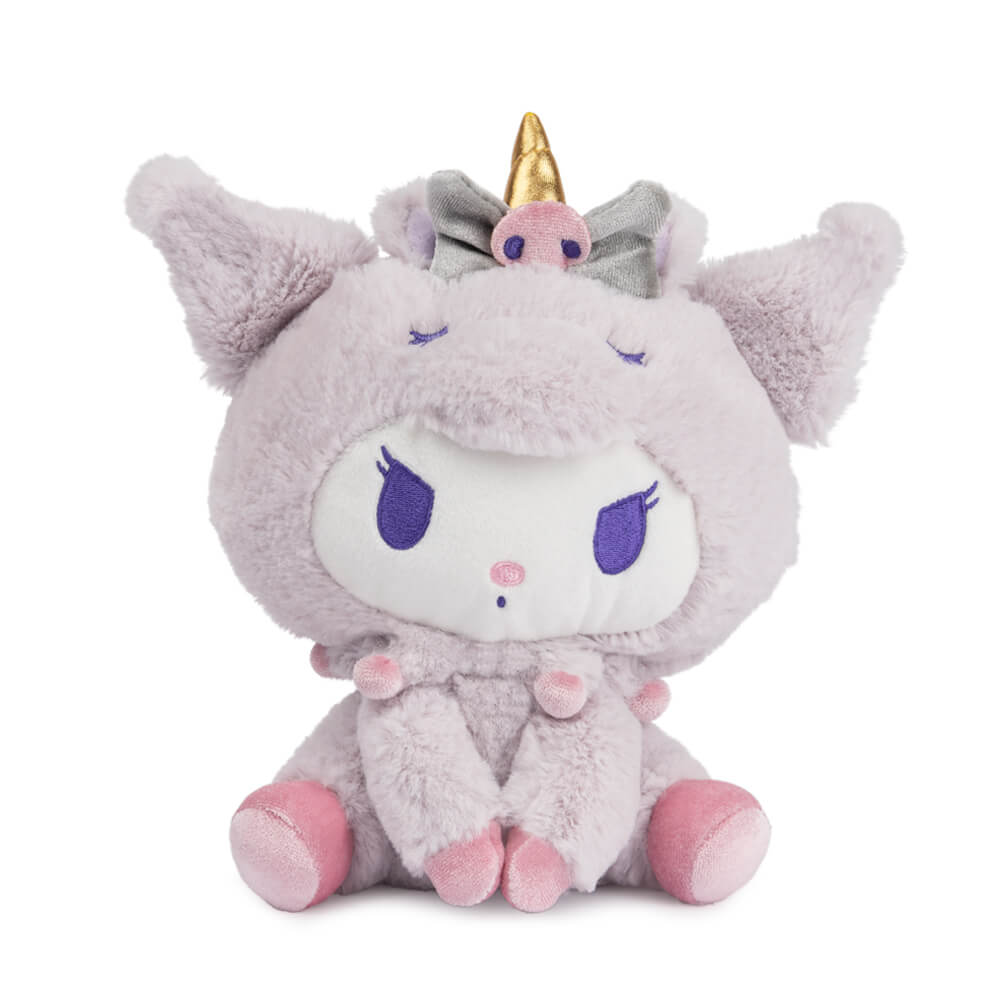 Hello Kitty & Friends - Kuromi Unicorn Plush | Soft Toy | Kawaii