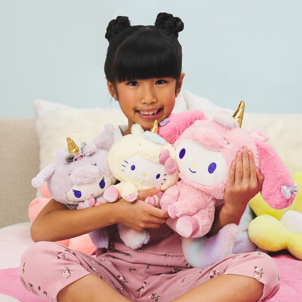 Hello Kitty & Friends - Kuromi Unicorn Plush | Soft Toy | Kawaii