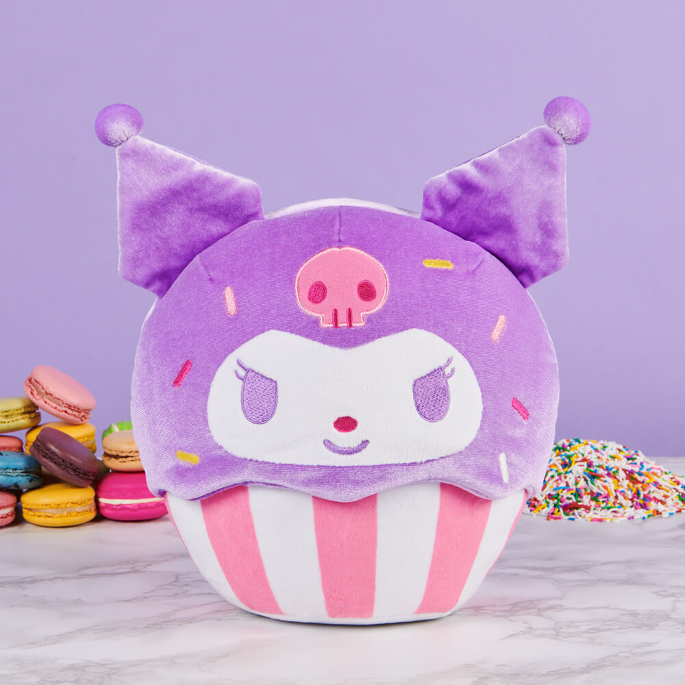 Hello Kitty & Friends - Kuromi Cupcake Plush | Soft Toy | Kawaii