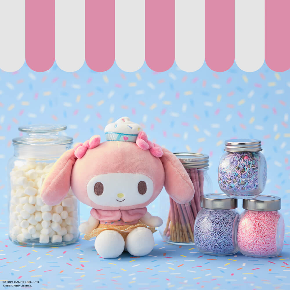 Hello Kitty & Friends - My Melody Confectioner Plush | Soft Toy | Kawaii