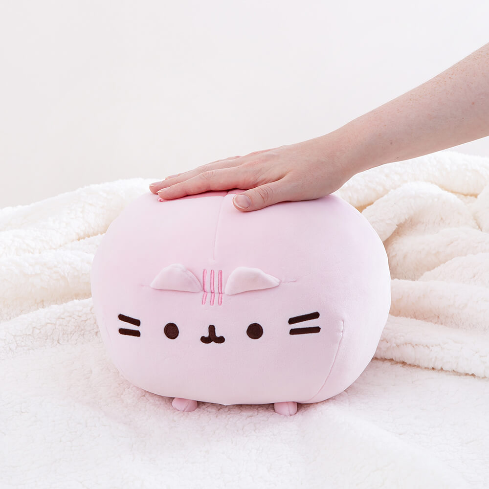 Pusheen Squisheen Round Pink Plush | Soft Toy | Kawaii
