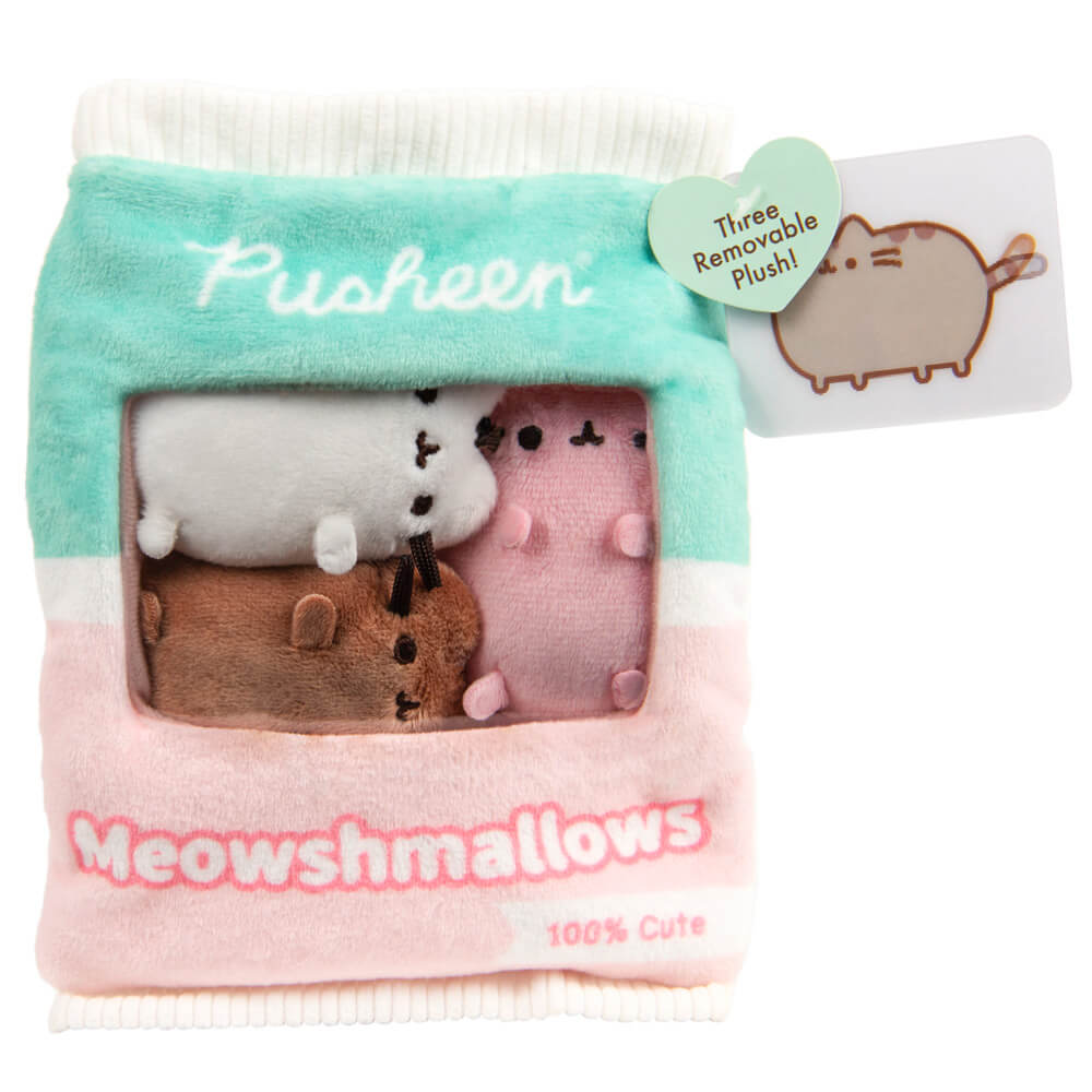 Pusheen Meowshmallows in Plush Bag | Soft Toy | Kawaii