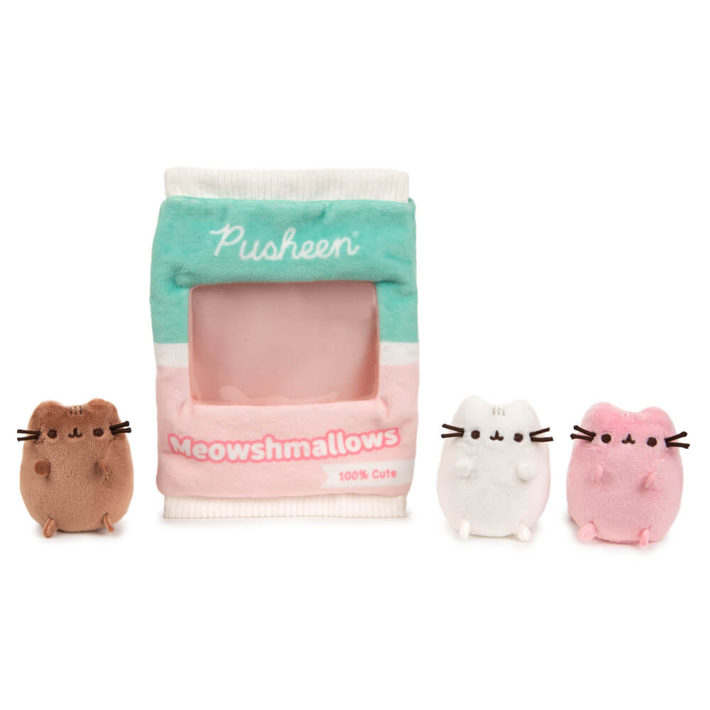 Pusheen Meowshmallows in Plush Bag | Soft Toy | Kawaii