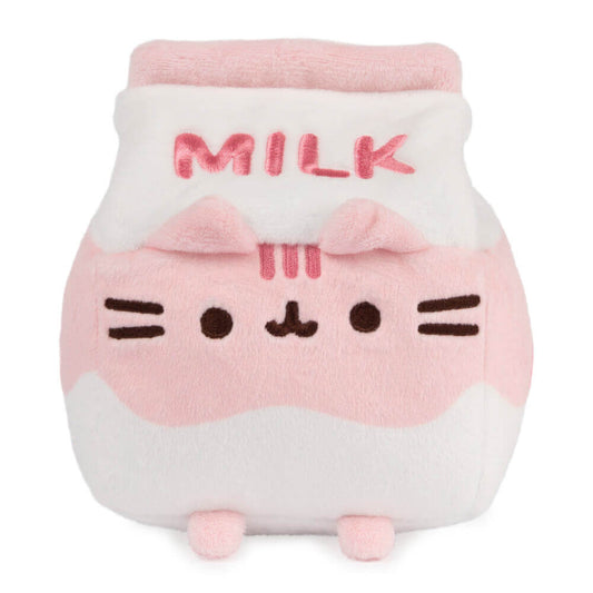 Pusheen Strawberry Milk Plush | Sips | Soft Toy | Kawaii