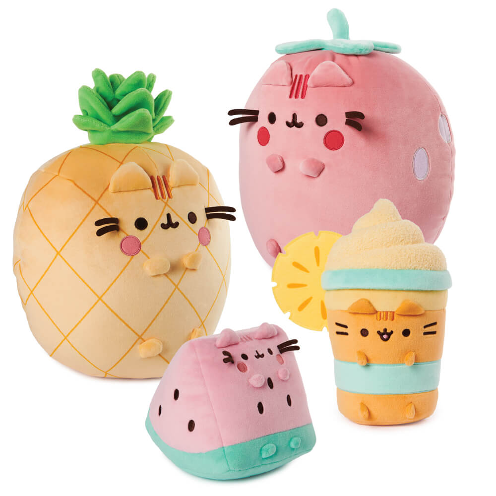 Pusheen Pineapple Float Plush | Fruits | Soft Toy | Kawaii