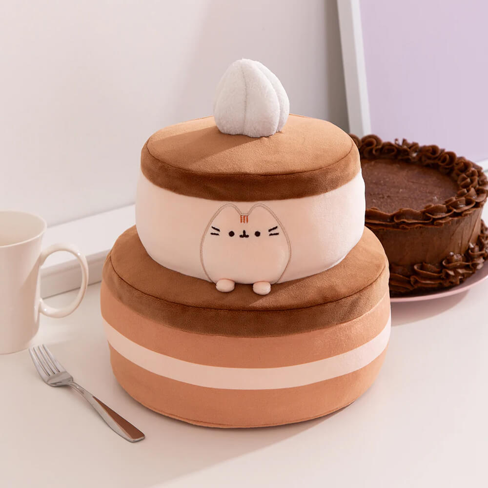 Pusheen Chocolate Cake Squisheen Plush | Soft Toy | Kawaii