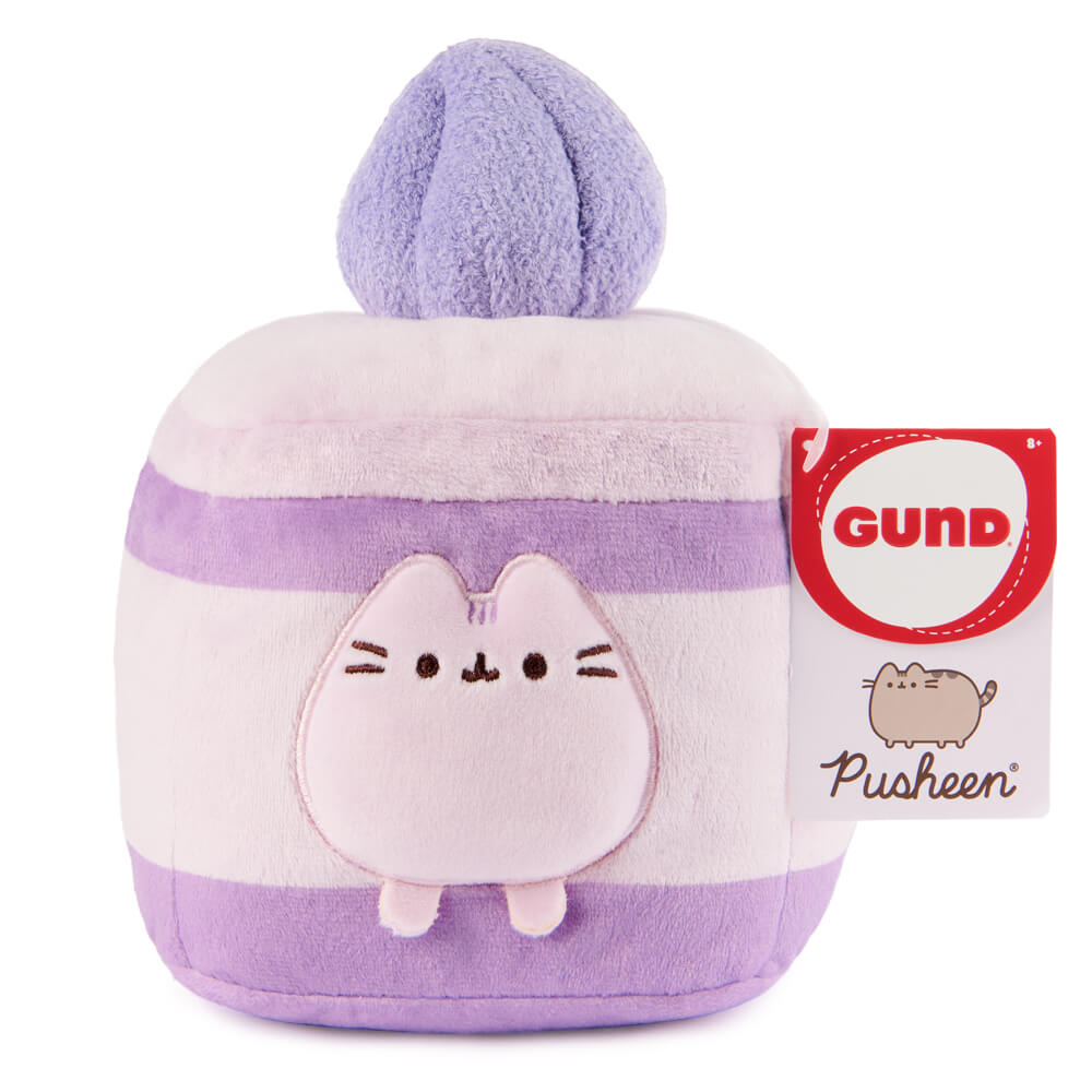 Pusheen Lavender Cake Squisheen Plush | Soft Toy | Kawaii